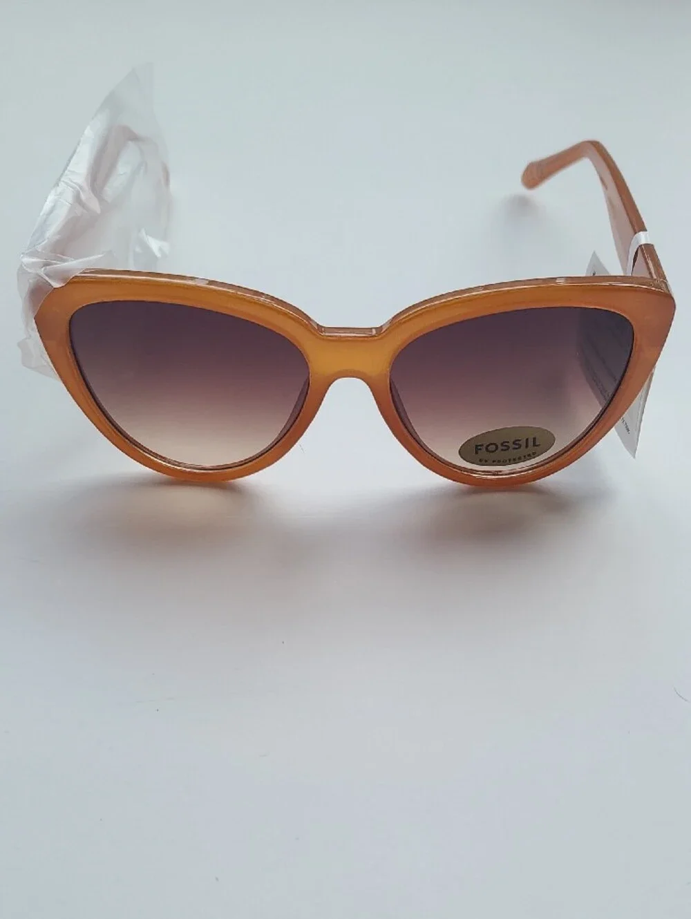 Fossil Women’s Amber Cat-Eye Sunglasses - Brown Gradient Lenses NWT